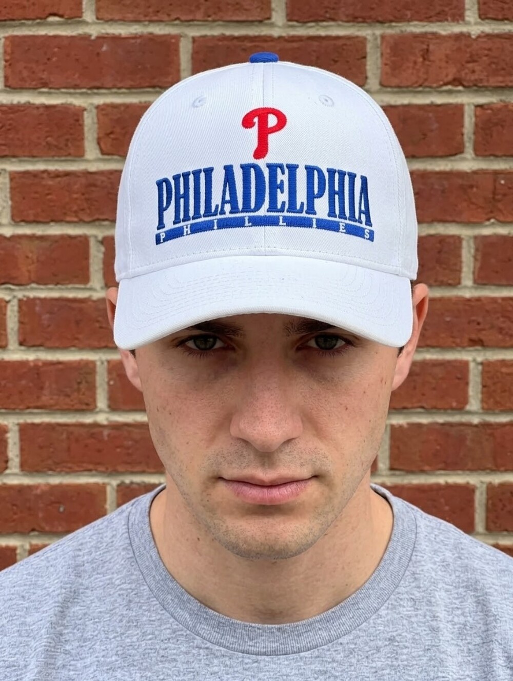 Fan Favorite MLB Philadelphia Phillies White Snap Back Hat NWOT